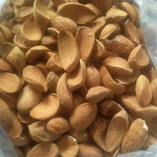 Long Size Mamra Almond - 1 Kg Packet, Fresh Organic Quality, Brown Dried Raw Variety, 12 Months Shelf Life