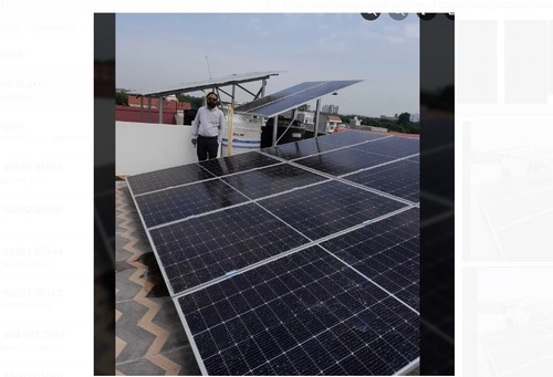 Solar Panel - Eco-Friendly, Weather Resistant, UV Resistant | Low Maintenance, Long Lifespan, Easy Installation, Clean Energy, 1-Year Warranty, Blue Color