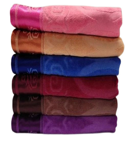 Velour Bath Towel - 100% Cotton, Rectangular Shape, Multicolor | Quick Dry, Soft Touch, Impeccable Finish, Ideal for Home and Hotel