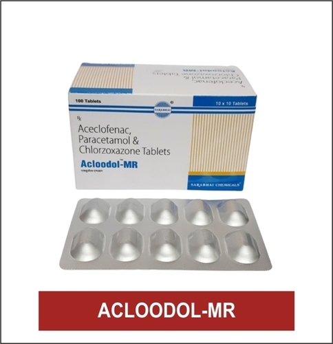 Aceclofenac Paracetamol Chlorzoxazone Tablet - Age Group: Adult