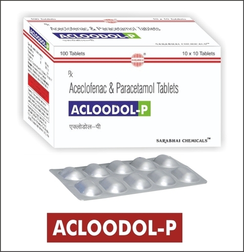 Aceclofenac Paracetamol Tablet - Age Group: Adult