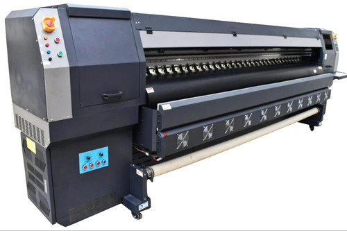 Automatic Digital Solvent Printing Machine - Color Print Speed: 3000