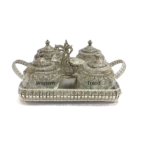 Dry Fruit Serving Bowl with Tray