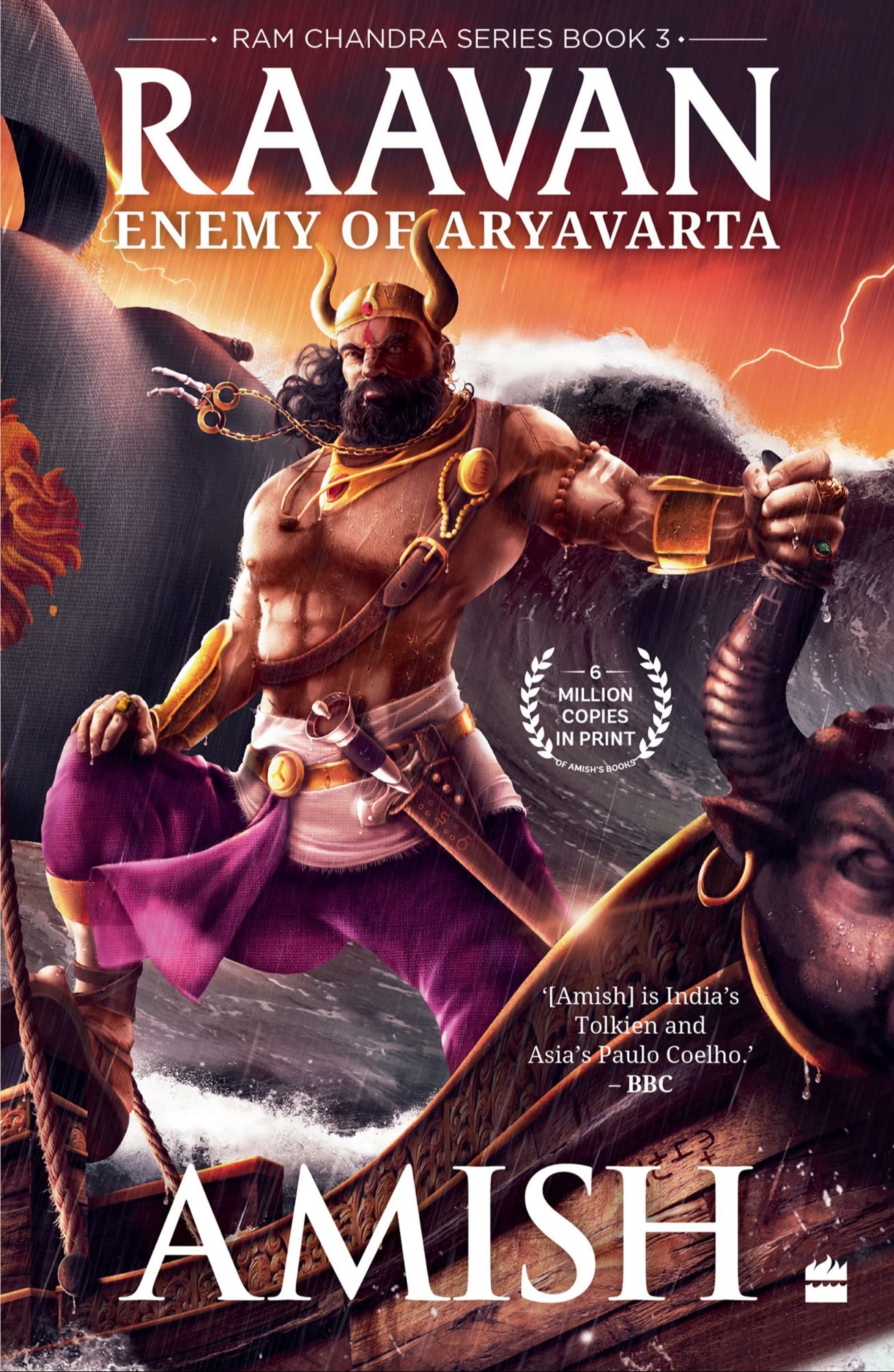 English Book Raavan Enemy Of Aryavarta By Amish Paperback Latest Edition - Audience: 