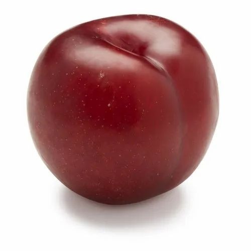 Fresh Plum - 10 Kg Wood Box Packaging Red Color Whole Common Variety 9.5 mg Vitamin C per 100 g 4-5 Days Shelf Life