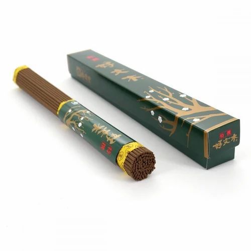 Incense Stick Packaging Box - 270-350 GSM Recycled Paperboard, Multi-Color, Rectangular | Handmade, Moisture Proof, Termite Resistant, Biodegradable