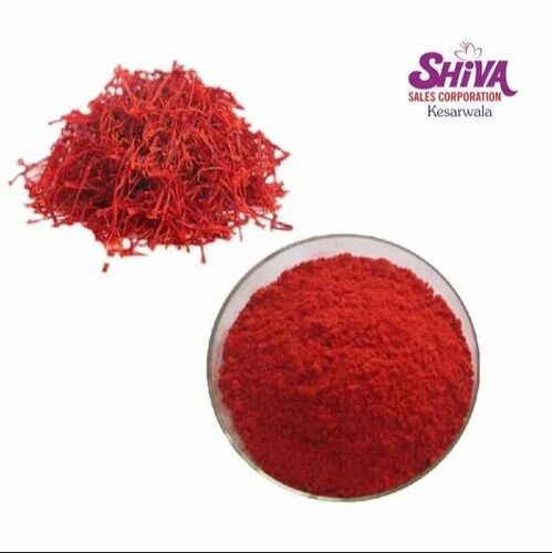 Kashmiri Saffron Powder - 1 Gram, 100% Pure Red Organic | Fresh Dried Food Ingredient, 12 Months Shelf Life