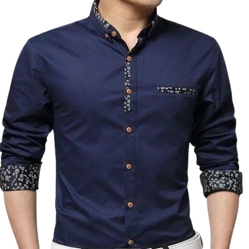 Men Designer Shirt - Cotton, Sizes L, M, XL, XXL | Multicolor, Full Sleeves, Comfortable Fit, Durable, No Fade, Soft, Washable