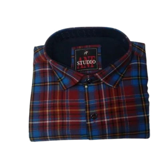Men's Full Sleeves Shirt - Cotton, Available in M, L, XL, XXL Sizes | Multicolor, Comfortable Fit, Soft, and Durable, Washable