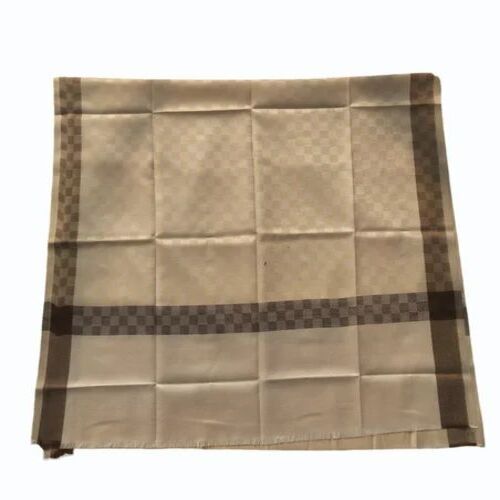 Printed Polyester Shawl - 80 x 40 Inch, Light Brown Color | Soft and Comfortable, Casual Wear for Women, Suitable for Daily Use and Weddings, Machine Made