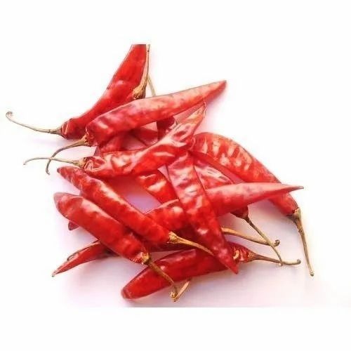 S4 Sannam Dry Red Chilli - Organic A Grade, Red Color, 30 Kg Gunny Bag | Spicy Flavor, 12 Months Shelf Life, Store in Dry Place