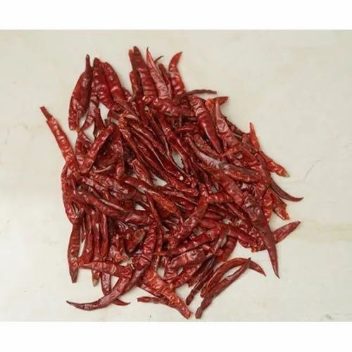 Organic B Grade Salem Gundu Dry Red Chilli - 15 Kg Gunny Bag | Spicy Flavor, 12 Months Shelf Life, Moisture 14% Max