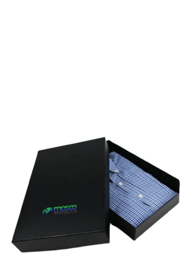 Shirt Packaging Box - Paper Material Multi Color Printed Design with Versatile Use for Shirt Presentation and Transportation