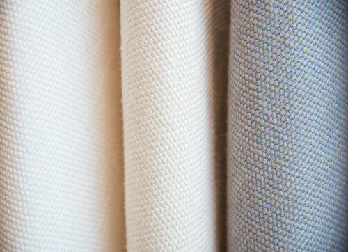 Woven Fabric - Unstitched, Standard Size, White Dobby Style | Exceptionally Soft, Fade & Shrink Resistant, Stain & Wrinkle Resistant, UV-Proof