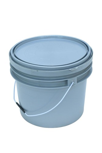 7Kg Plastic Grease Container - Color: Grey