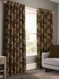 Beige Printed Curtain Fabric - Application: [