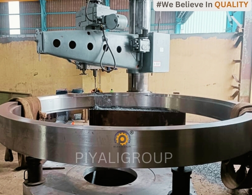 Cast Steel Kiln Tyre - 350 TPD Capacity, High Load-Bearing, Precision Engineering, Enhanced Wear Resistance, Corrosion-Resistant Surface, 2-Year Warranty