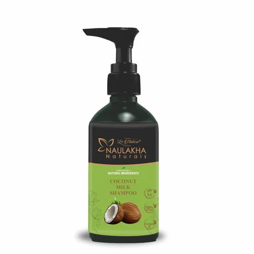Coconut Milk Shampoo - 100mL Liquid, Very Good Quality, 100% Pure | White Color, Boosts Hair Growth for Women, 1 Year Shelf Life
