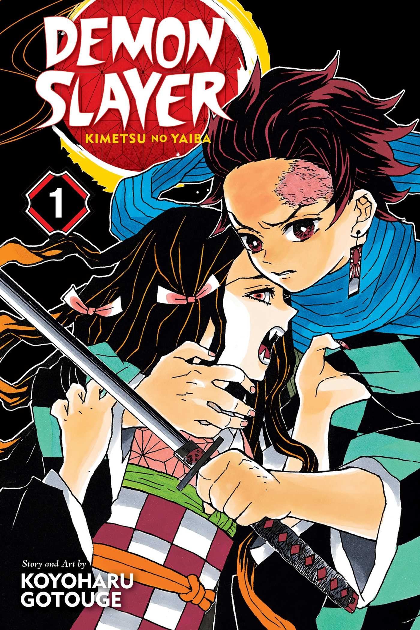 English Book Demon Slayer Vol. 1 By Koyoharu Gotouge Paperback Latest Edition - Audience: 