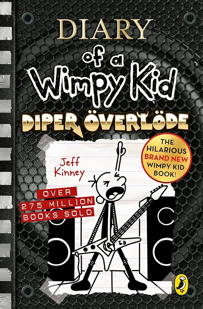 English Book Diary Of A Wimpy Kid Diper Overlode By Jeff Kinney Paperback Latest Edition - Audience: 