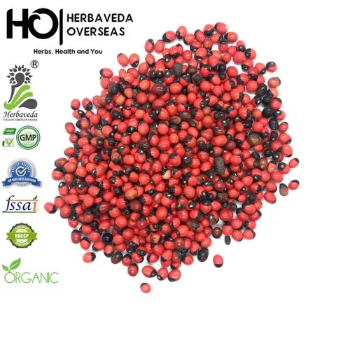 Gunja Abrus Precatorius Gumchi Chirmiti Herbs Seeds - Organic Herbal Grade, Highly Pure, Suitable for Cultivation in Herbal Practices