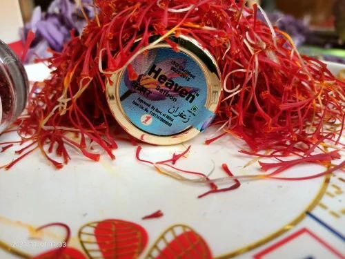Heaven Saffron - 1 Gram Grade A Dried Spice, 100% Purity, 12 Months Shelf Life, Bottle Packaging