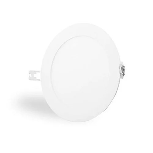Panel Light - 6W, 220V, Round, Cool White, 3000K Color Temperature, IP40 Rating | White Color, 32A Current Rating, Power Factor 3W