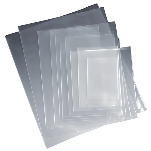 Plastic Poly Bags - LDPE Material Customized Size Transparent Color Soft Hardness 3-Side Seal Style | Durable Fine Finishing Very Good Quality