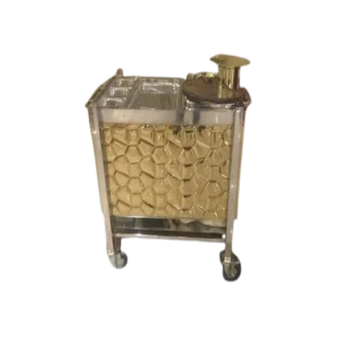 Stainless Steel Snack Trolley