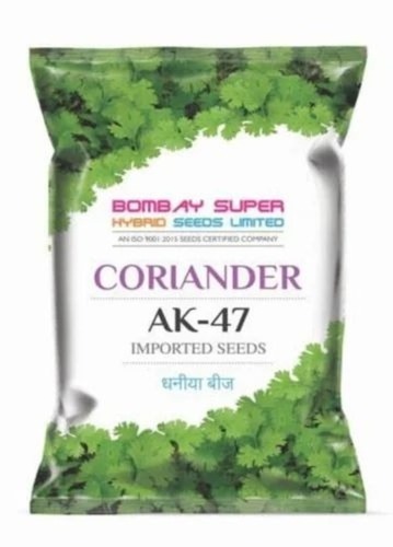 Coriander Seed - Whole Leaves Green Color Organic Quality Natural Cultivation 1 Kg Gunny Bag | 100% Pure Eagle Grade Spice Seed