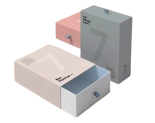 Cosmetic Packaging Box - Duplex Paper 270 GSM Square Shape with Window Patch Multi Color Finish & Gloss Varnish Coating | 1 Kg Weight Capacity