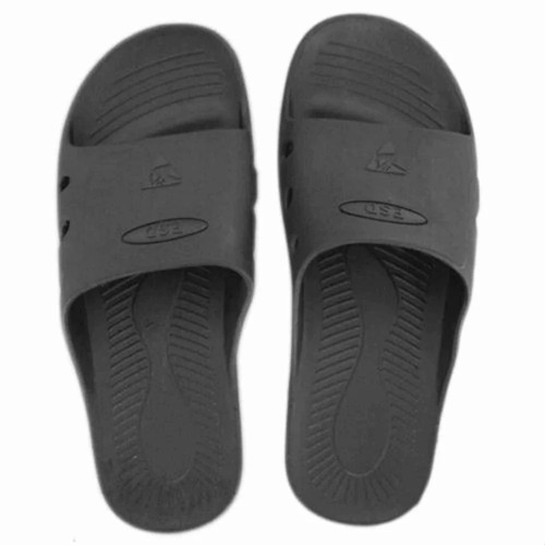 Esd Slipper - PVC Upper, Unisex Fit, Comfortable Flat Heel | Slip-Resistant Daily Wear for Adults, All Sizes and Colors Available