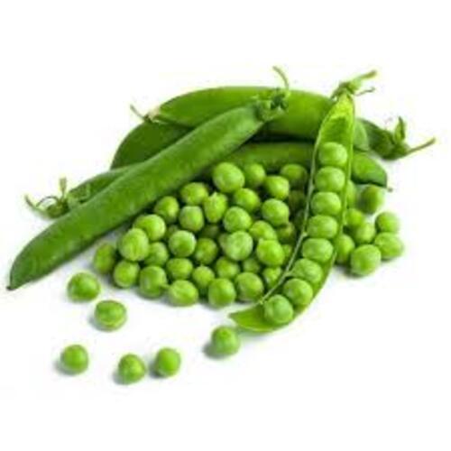 Fresh Green Peas - Chopped, A Grade Fresh Vegetable | Long Shelf Life, Cooked Style, Rich Taste, Common Shape