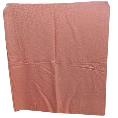 Peach Wool Embroidered Shawl - Warm & Soft, Casual Wear for Women | Hand & Machine Washable, Ideal for Winter