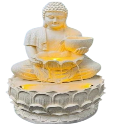 Lotus Buddha Water Fountain 4.8 Feet