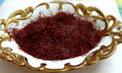 Natural Kashmiri Saffron - 100% Purity Fresh Quality Organic Red Color Dried Style | Shelf Life: 12 Months Ideal for Culinary Uses