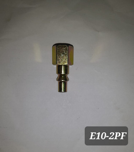 OrionType Plug-Female 1/4"BSP Steel,Yellow Zinc Finishing-Imp