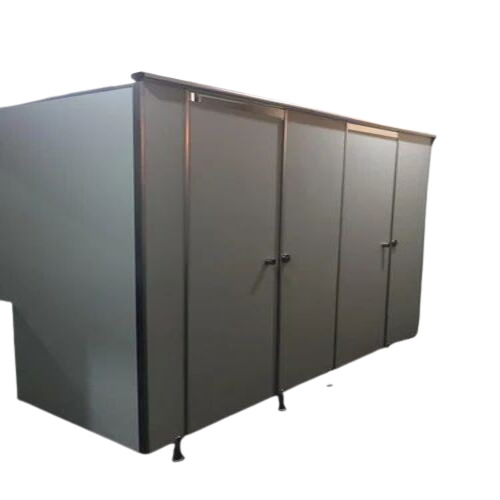 Rectangular Stainless Steel Toilet Cubicle