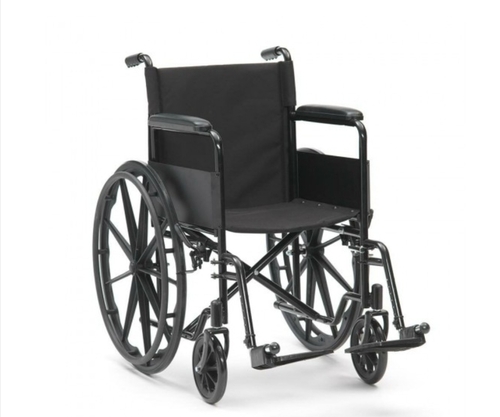 Wheelchairs - Foot Rest Material: Steel