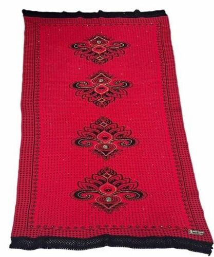 Women Wool Embroidered Shawls - Multicolor, Warm and Soft | Perfect for Casual Wear, Hand Wash & Machine Wash, Ideal for Winter