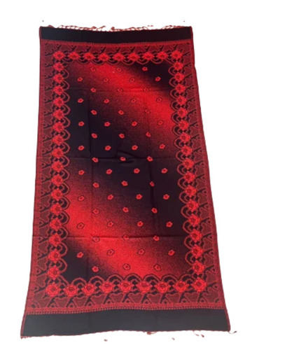 Wool Shawl - Multicolor Embroidered Style | Warm, Soft for Casual Winter Wear