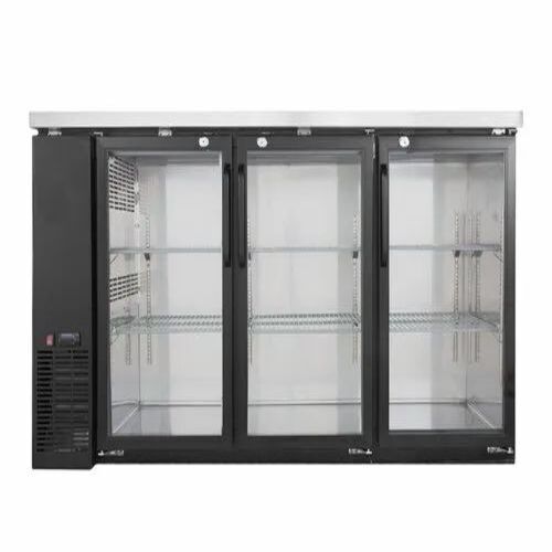 Glass 3 Door Under Counter Cooler
