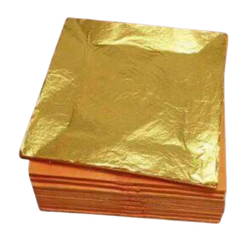 Gold Leaf - 6x6 Inch Square | New Golden Material, Good Quality