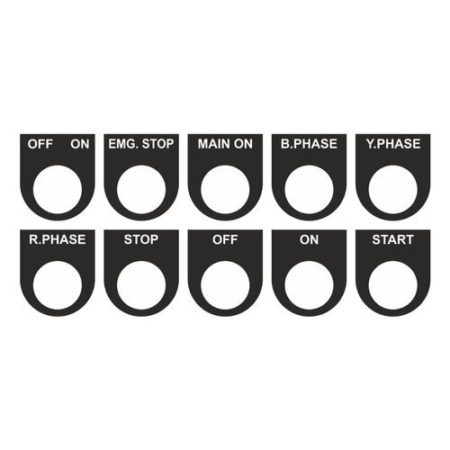 Panel Sticker - Thickness 3-5 mm, Rectangle Shape, Waterproof, Paper Material, All Colors, Single-Sided Adhesive, Customizable Design