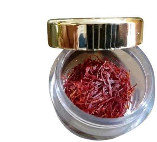 Pure Kashmiri Saffron - Organic, 100% Purity, Red Color | 12 Months Shelf Life, Dried Style in Bottle for Food Applications