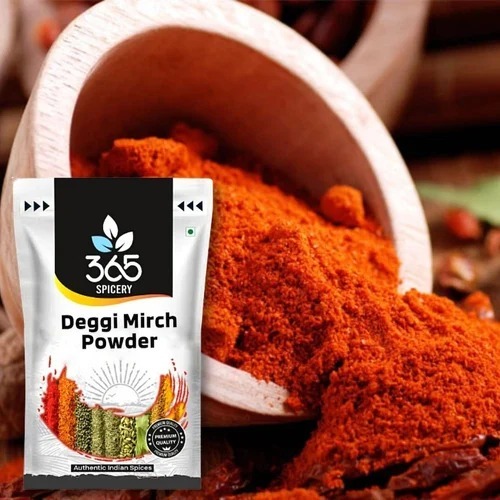 100% Pure Organic Red Chili Powder - Premium Grade A, Health Friendly & Preservatives Free, Blended Powder for Cooking