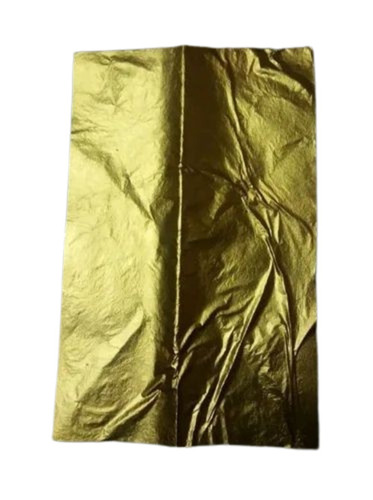 Rectangular Gold Leaf - Gold 3x5 Inch Golden Square Design | Good Quality Elegant and New Condition