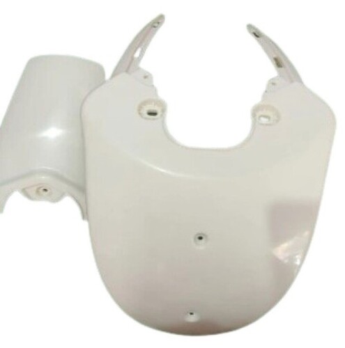 10 Inch Front Scooty Mudguard - Plastic Material, Plain Design | Crack Resistant, Timely Delivery for Two Wheeler Compatibility