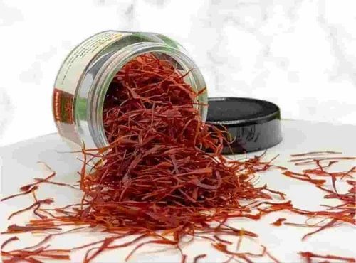 100% Pure Kashmiri Saffron - 24-Month Shelf Life Red Color | FSSAI Certified Fresh Dried for Culinary Uses