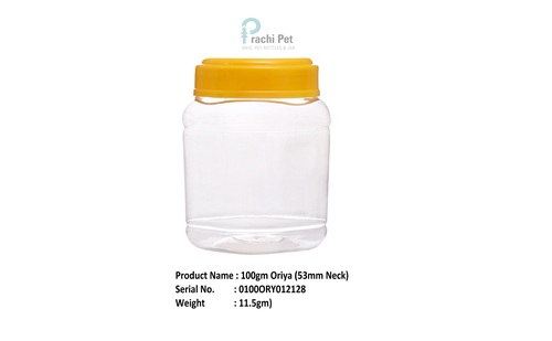 100gm Oriya Pet Ghee Jar